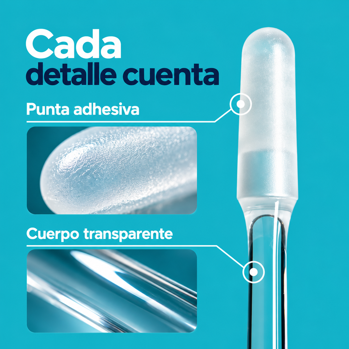 Bastoncillo de Gel Adhesivo para Oídos